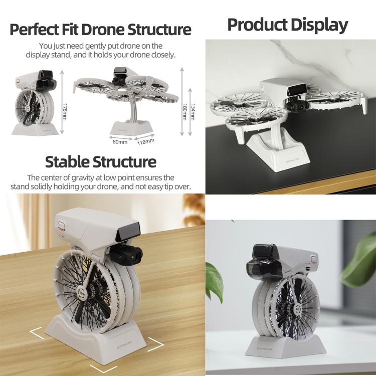 For DJI Flip Sunnylife 2 in 1 Desktop Display Stand Drone Base Mount Exhibition Base Bracket For DJI Flip Sunnylife 2 in 1 Desktop Display Stand Drone Base Mount Exhibition Base Bracket